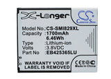 Battery for Samsung GT-I8268 EB425365LU 3.8V Li-ion 1700mAh / 6.46Wh