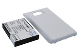 Battery for Samsung Galaxy S II EB-F1A2GBU, EB-FLA2GBU, EB-L102GBK 3.7V Li-ion 2