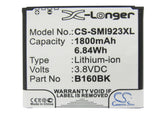 Battery for Samsung GT-I9235 B160BE, B160BK 3.8V Li-ion 1800mAh / 6.84Wh