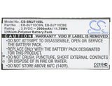 Battery for Samsung Galaxy On8 EB-BJ710CBA, EB-BJ710CBC, EB-BJ710CBE, EB-BJ710CB