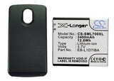 Battery for Sprint Galaxy Nexus EB-L1D7IBA 3.7V Li-ion 3400mAh / 12.58Wh