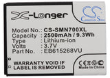 Battery for Samsung GT-I9220 GH43-03640B 3.7V Li-ion 2500mAh / 9.25Wh