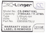 Battery for Samsung Galaxy Note II LTE 32GB EB595675LU, EB-L1J9LVD, Samsung 3.7V