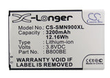 Battery for Samsung SC-01F B800BC, B800BE, B800BK, B800BU 3.8V Li-ion 3200mAh / 