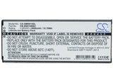 Battery for Samsung SM-N9100 EB-BN916BBC, EB-BN916BBE 3.85V Li-ion 2800mAh / 10.