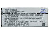Battery for Samsung SM-N910G EB-BN910BBE, EB-BN910BBK, EB-BN910BBU 3.85V Li-ion 