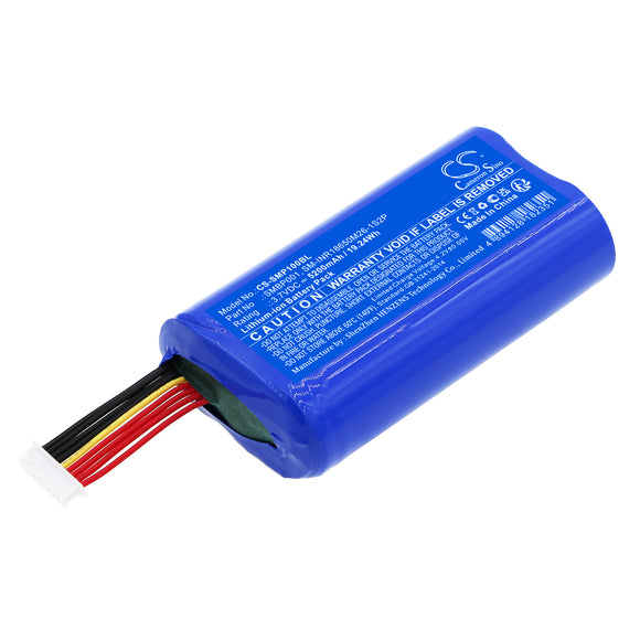 Battery for Sunmi V1S  SMBP001, SM-INR18650M26-1S2P 3.7V Li-ion 5200mAh / 19.24W