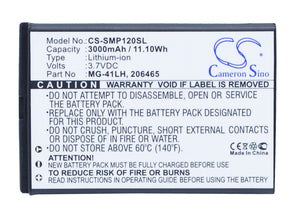 Battery for GETAC LT30TM 3.7V Li-ion 3000mAh / 11.10Wh