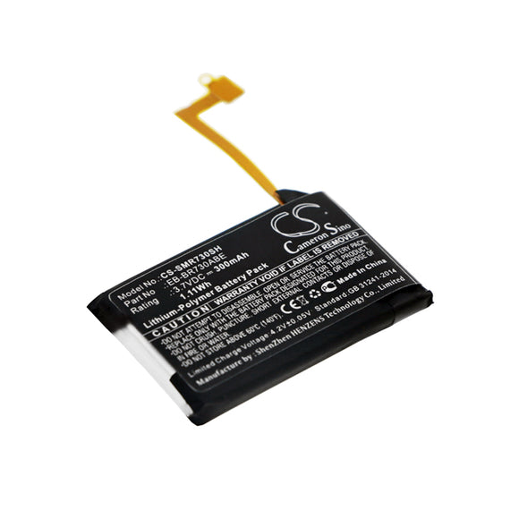 Battery for Samsung Gear S2 3G EB-BR730ABE, GH43-04538B 3.7V Li-Polymer 300mAh /