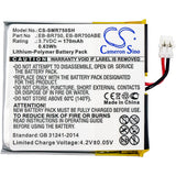 Battery for Samsung SM-R750A EB-BR750, EB-BR750ABE 3.7V Li-Polymer 170mAh / 0.63