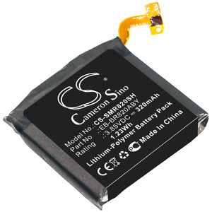 Battery for Samsung SM-R825 EB-BR820ABY, GH43-04966A 3.85V Li-Polymer 320mAh / 1