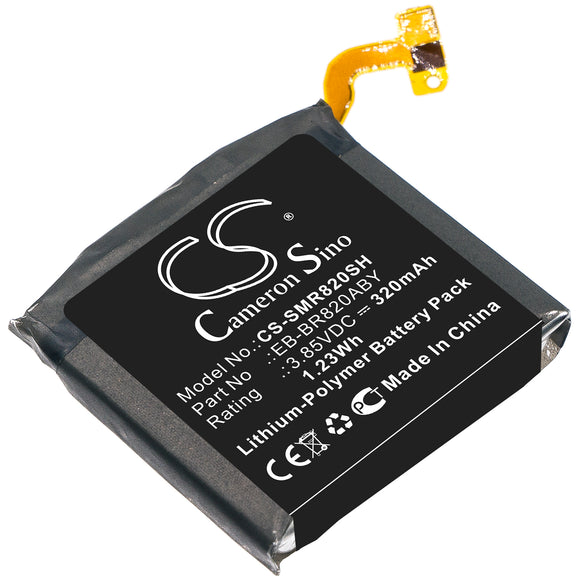 Battery for Samsung SM-R820 EB-BR820ABY, GH43-04966A 3.85V Li-Polymer 320mAh / 1