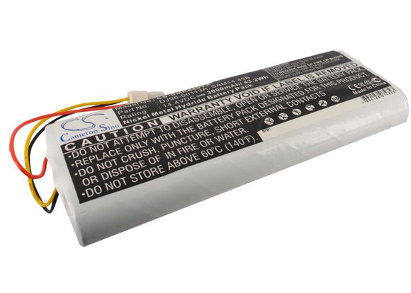 Battery for Samsung VC-RE70V DJ96-00113A, SAM14.49B 14.4V Ni-MH 3000mAh / 43.20W