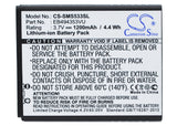 Battery for Samsung SGH-T499Y EB494353VA, EB494353VU 3.7V Li-ion 1200mAh / 4.44W