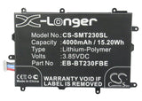Battery for Samsung SM-T230 AAaD115pS/4-B, SP4073B3H 3.85V Li-Polymer 4000mAh / 