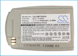 Battery for Samsung SGH-T500 BST1238RE 3.7V Li-ion 650mAh / 2.41Wh