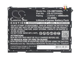 Battery for Samsung SM-T550 EB-BT550ABA, EB-BT550ABE 3.8V Li-Polymer 6000mAh / 2