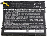 Battery for Samsung SM-T585 EB-BT585ABA, EB-BT585ABE, GH43-04628A 3.8V Li-Polyme
