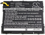 Battery for Samsung SM-T587P EB-BT585ABA, EB-BT585ABE, GH43-04628A 3.8V Li-Polym