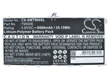 Battery for Samsung SM-T905 T9500E 3.8V Li-Polymer 9500mAh / 36.10Wh
