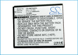 Battery for T-Mobile Galaxy S II EB-L1D7IBA 3.7V Li-ion 3400mAh / 12.58Wh