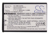 Battery for Samsung JetSet R550 AB463446BA, AB463446BABSTD, AB553446BA, AB553446