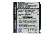 Battery for Samsung SGH-U708 AB483640CU, AB603443CE, AB603443CUCSTD 3.7V Li-ion 