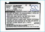 Battery for Verizon SCH-U940 AB603443EZ, SAMU940BATS 3.7V Li-ion 1000mAh