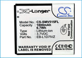 Battery for Samsung SCH-I515 EB-L1D7IVZ, EB-L1D7IVZBSTD, SAMI515BATS 3.7V Li-ion