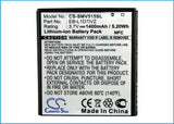 Battery for Verizon SCH-I515 EB-L1D7IVZ, EB-L1D7IVZBSTD, SAMI515BATS 3.7V Li-ion