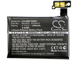 Battery for Samsung SM-V700 B030FE, GH43-03992A, SP48223 3.7V Li-Polymer 250mAh 