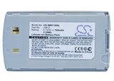 Battery for Samsung SGH-X140 3.7V Li-ion 700mAh / 2.59Wh