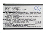 Battery for Samsung SGH-C120 AB043446BC, AB043446BE, AB043446LA, AB043446LE, AB0