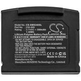 Battery for Sonumaxx 2.4 range 230-469 3.7V Li-Polymer 350mAh / 1.30Wh