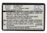 Battery for Samsung B2710 Solid AB803446BA, AB803446BU 3.7V Li-ion 750mAh / 2.78