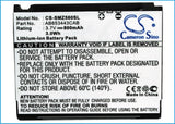 Battery for Samsung Sync A707 AB603443AA, AB603443AASTD, AB603443CA, AB603443CAB