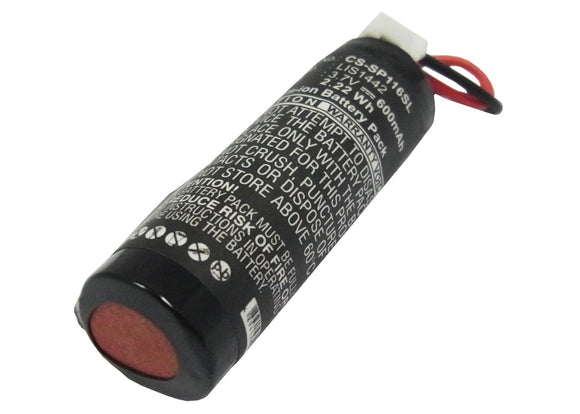 Battery for Sony CECH-ZCS1H 4-180-962-01, LIS1442 3.7V Li-ion 600mAh / 2.22Wh