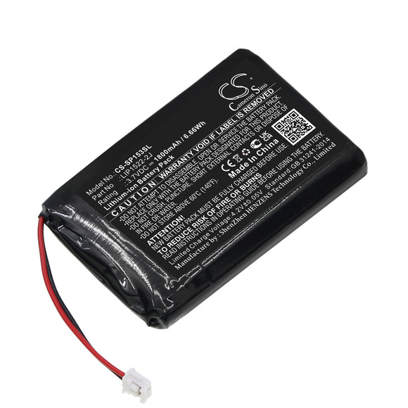 Battery for Sony CUH-ZCT2J17 LIP1522-2J 3.7V Li-ion 1800mAh / 6.66Wh