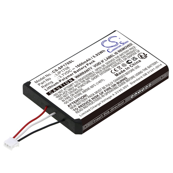 Battery for Sony PS5 DualSense  LIP1708 3.7V Li-Polymer 1600mAh / 5.92Wh