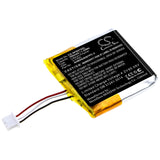 Battery for Sennheiser GSP 500 AHB552826TPC-2 3.7V Li-Polymer 350mAh / 1.30Wh