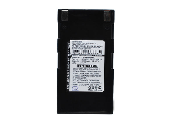 Battery for Omron NE1A-HDY01 7.4V Li-ion 2200mAh / 16.28Wh