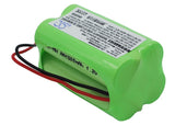 Battery for Summer Infant 0209A 02100A-10, HK1100AAE4BMJS 4.8V Ni-MH 1500mAh / 7