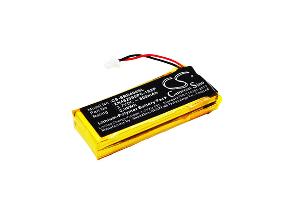 Battery for Cardo G9 BAT00002, BAT00004, WW452050-2P, ZN452050PC-1S2P 3.7V Li-Po