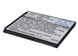 Battery for Simvalley SP-140 PX-3524, PX-3524-675 3.7V Li-ion 1300mAh / 4.81Wh