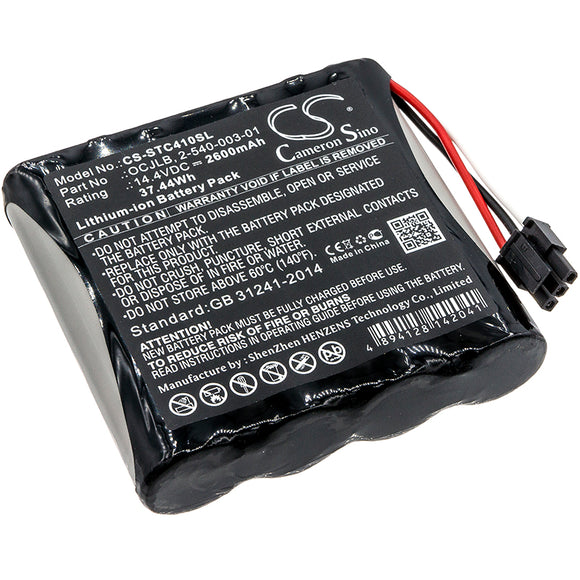 Battery for Soundcast Outcast OCJ411a 2-540-003-01, OCJLB 14.4V Li-ion 2600mAh /