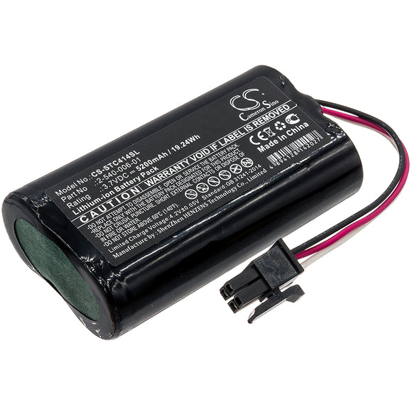 Battery for Soundcast Outcast Melody 2-540-006-01 3.7V Li-ion 5200mAh / 19.24Wh