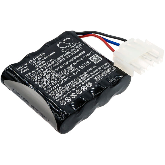 Battery for Soundcast Outcast VG7 2-540-007-01 7.4V Li-ion 5200mAh / 38.48Wh