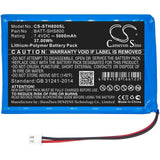 Battery for Siglent SHS1000 BATT-SHS800 7.4V Li-Polymer 5000mAh / 37.00Wh