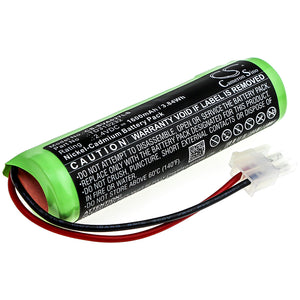 Battery for Schneider OVA37027 TD310232 2.4V Ni-CD 1600mAh / 3.84Wh