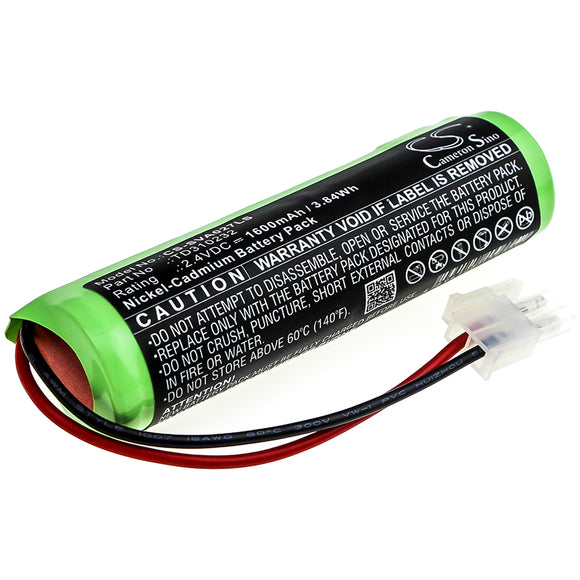 Battery for Schneider LUXA TD310232 2.4V Ni-CD 1600mAh / 3.84Wh